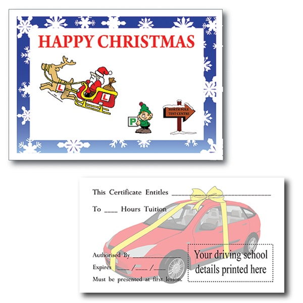 Christmas Gift Voucher Style B - Personalised